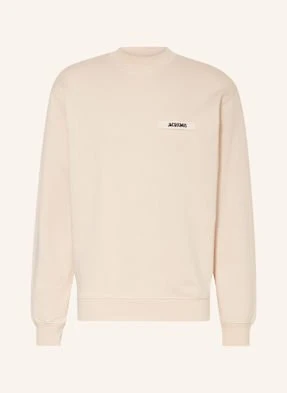 Jacquemus Bluza Nierozpinana Le Sweatshirt Gros Grain beige