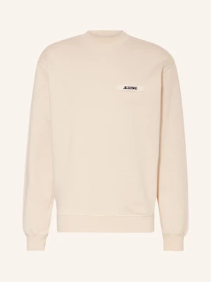 Jacquemus Bluza Nierozpinana Le Sweatshirt Gros Grain beige