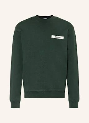 Jacquemus Bluza Nierozpinana Le Sweatshirt Gros Grain gruen