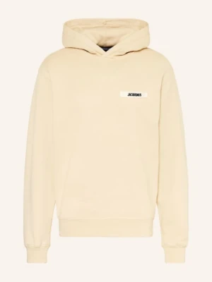 Jacquemus Bluza Z Kapturem Le Hoodie Gros Grain beige