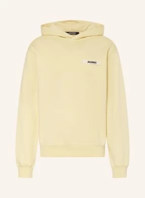 Jacquemus Bluza Z Kapturem Le Hoodie Gros Grain gelb