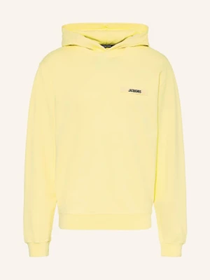 Jacquemus Bluza Z Kapturem Le Hoodie Gros Grain gelb JASNOŻÓŁTY
