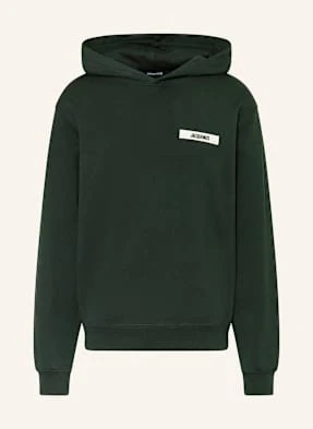 Jacquemus Bluza Z Kapturem Le Hoodie Gros Grain gruen