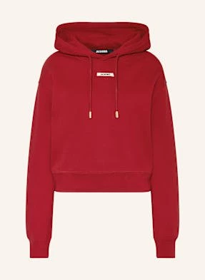 Jacquemus Bluza Z Kapturem Le Hoodie Gros Grain rot