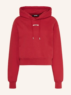 Jacquemus Bluza Z Kapturem Le Hoodie Gros Grain rot