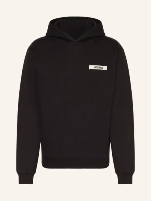 Jacquemus Bluza Z Kapturem Le Hoodie Gros Grain schwarz