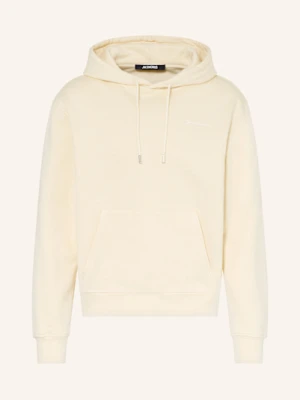 Jacquemus Bluza Z Kapturem Le Sweatshirt Brode beige