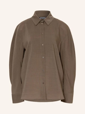 Jacquemus Bluzka Koszulowa La Chemise Citta grau KHAKI