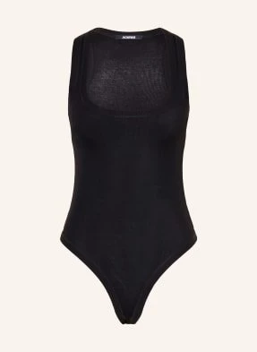 Jacquemus Body Le Body Gros Grain schwarz