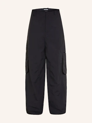 Jacquemus Bojówki Le Cargo Molino Wide Fit schwarz