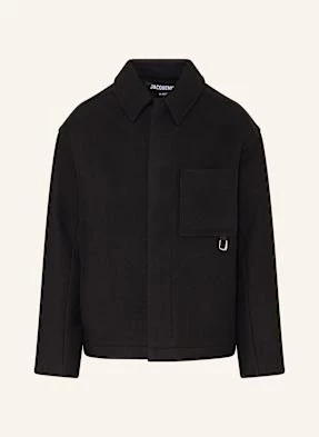 Jacquemus Bosmanka Le Manteau Court schwarz