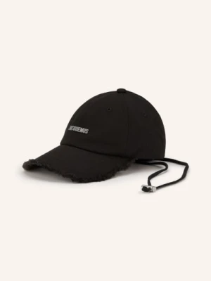 Jacquemus Czapka La Casquette Artichaut schwarz