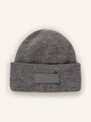 Jacquemus Czapka Le Bonnet Gros Grain Z Alpaką grau