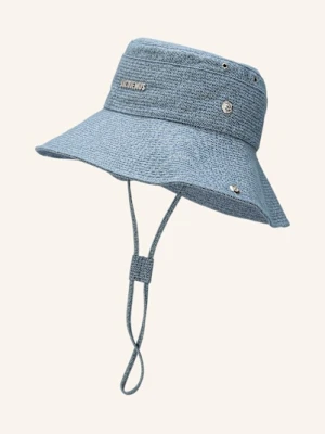 Jacquemus Czapka Rybacka Le Bob De-Nimes blau