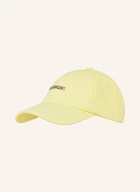 Jacquemus Czapka Z Daszkiem La Casquette Gadjo gelb