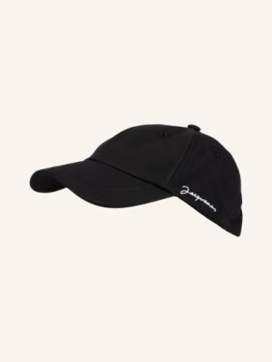 Jacquemus Czapka Z Daszkiem La Casquette schwarz