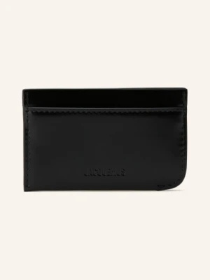 Jacquemus Etui Na Karty Le Porte Curvo schwarz