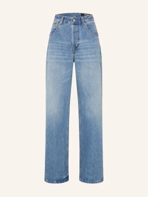 Jacquemus Jeansy Wide Leg Le De-Nimes Large blau niebieski