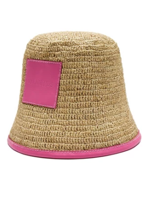 JACQUEMUS Kapelusz Cappello 245AC642 Beżowy