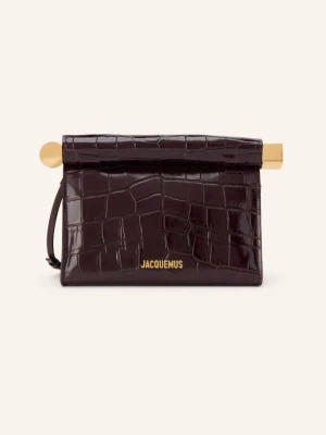 Jacquemus Kopertówka Le Sac Rond Carre rot