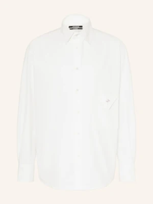 Jacquemus Koszula La Chemise Nappe Comfort Fit weiss