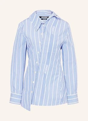 Jacquemus Koszula La Chemise Pablo blau