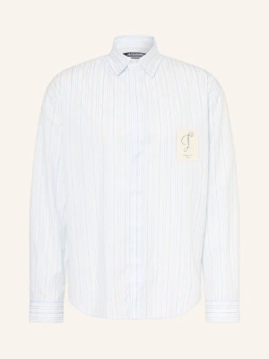 Jacquemus Koszula La Chemise Simon Ml Comfort Fit blau