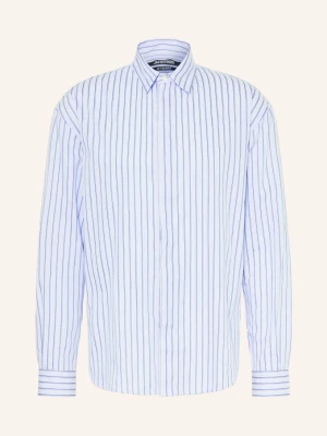 Jacquemus Koszula La Chemise Simon O Nowoczesnym Kroju blau
