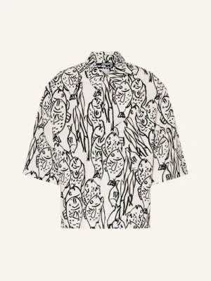 Jacquemus Koszula Z Krótkim Rękawem La Chemise Aloe Comfort Fit weiss