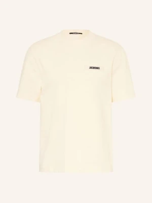 Jacquemus Koszulka Le Tshirt Gros Grain beige