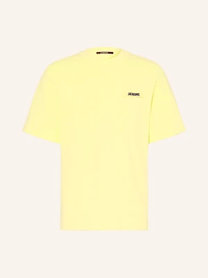 Jacquemus Koszulka Le Tshirt Gros Grain gelb ŻÓŁTY