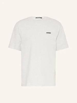 Jacquemus Koszulka Le Tshirt Gros Grain grau