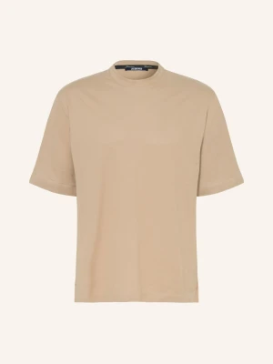 Jacquemus Koszulka Le Tshirt Rond Carre beige