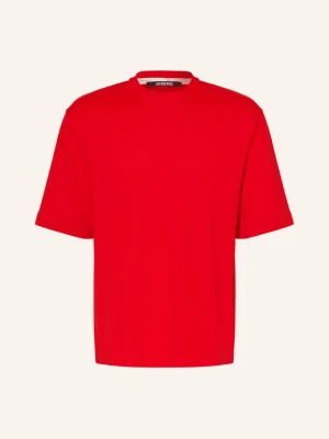 Jacquemus Koszulka Le Tshirt Rond Carre rot