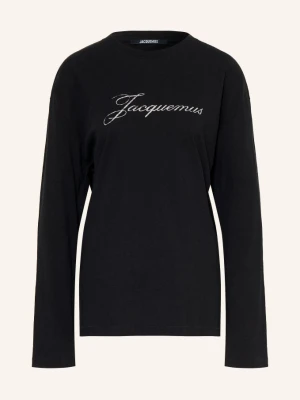 Jacquemus Koszulka Z Długim Rękawem Le Montaigne schwarz CZARNY