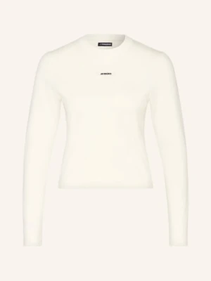 Jacquemus Koszulka Z Długim Rękawem Le Tshirt Gros Grain beige