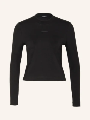 Jacquemus Koszulka Z Długim Rękawem Le Tshirt Gros Grain schwarz CZARNY