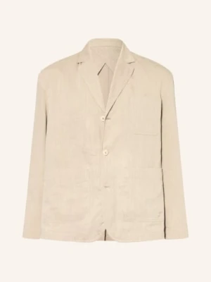 Jacquemus Kurtka La Veste Pastro Z Lnu beige