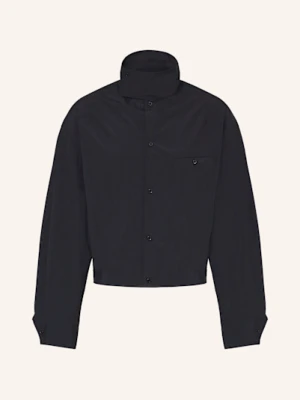 Jacquemus Kurtka Le Blouson Curvo schwarz