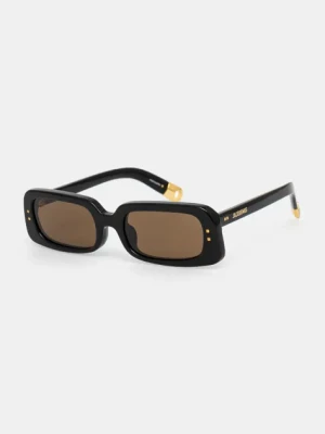 Jacquemus okulary przeciwsłoneczne AZZURO kolor czarny JAC47C1SUN