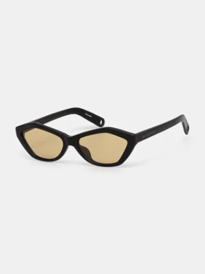 Jacquemus okulary przeciwsłoneczne BAMBINO damskie kolor czarny JAC42C6SUN