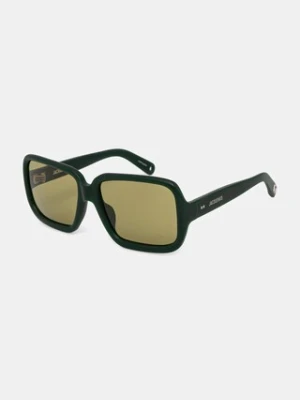 Jacquemus okulary przeciwsłoneczne CABANA damskie kolor zielony JAC86C3SUN