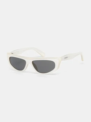 Jacquemus okulary przeciwsłoneczne CASCO damskie kolor beżowy JAC108C4SUN