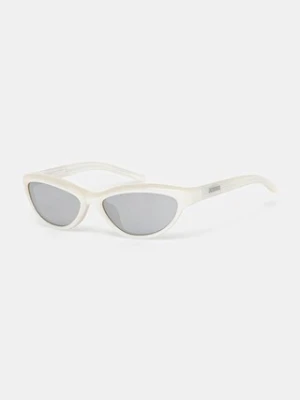 Jacquemus okulary przeciwsłoneczne CURVO damskie kolor beżowy JAC134C1SUN