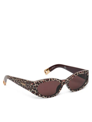 JACQUEMUS Okulary przeciwsłoneczne JAC4C2SUN Brązowy