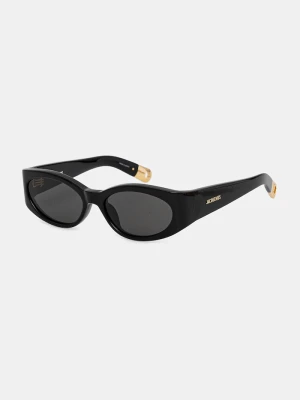Jacquemus okulary przeciwsłoneczne OVALO czarny