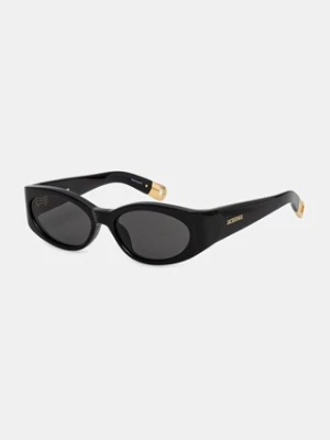 Jacquemus okulary przeciwsłoneczne OVALO kolor czarny JAC4C1SUN