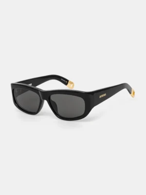 Jacquemus okulary przeciwsłoneczne PILOTA kolor czarny JAC2C1SUN