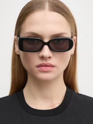 Jacquemus okulary przeciwsłoneczne ROND kolor czarny JAC11C1SUN