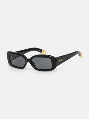 Jacquemus okulary przeciwsłoneczne ROND kolor czarny JAC11C1SUN